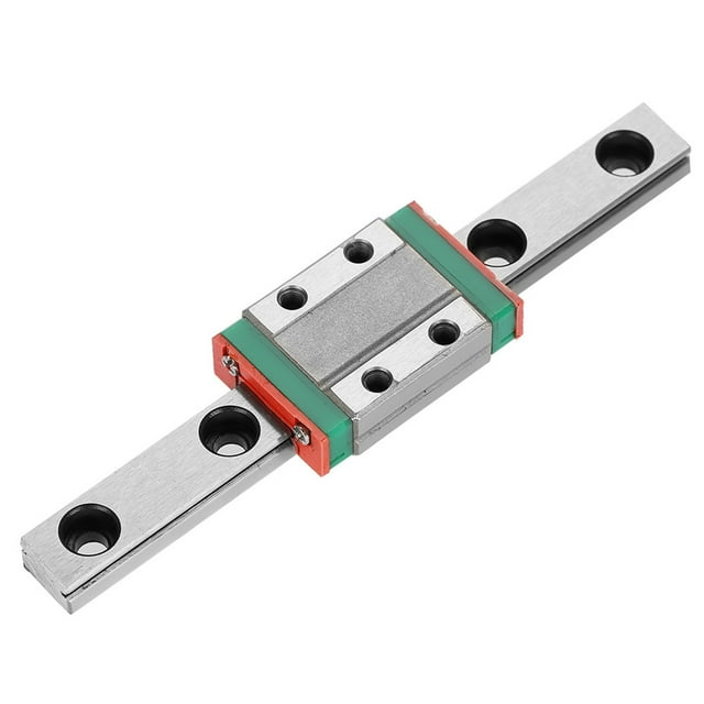 Bloque de riel lineal, 1 pieza LML9B Carro de riel lineal en miniatura Tecnología de borde de ataque de riel deslizante lineal NikouMX herramienta