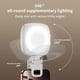 thumbnail image 4 of Mini Luz de Relleno para Selfies con Clip, Recargable, 3 Modos de Brillo Ajustable, LED Portátil de Bolsillo para Fotografía con Teléfono., 4 of 5