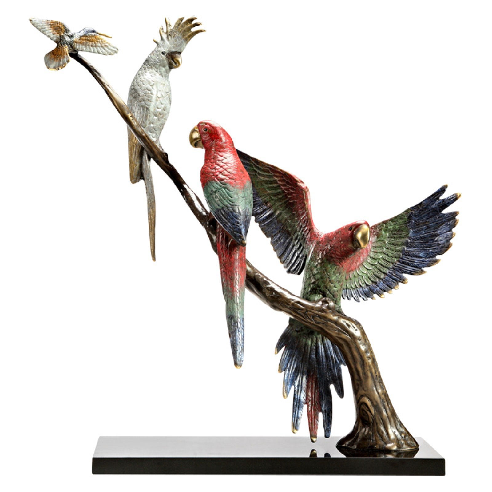 San Pacific International Tropical Songfest Bird Sculpture - Walmart