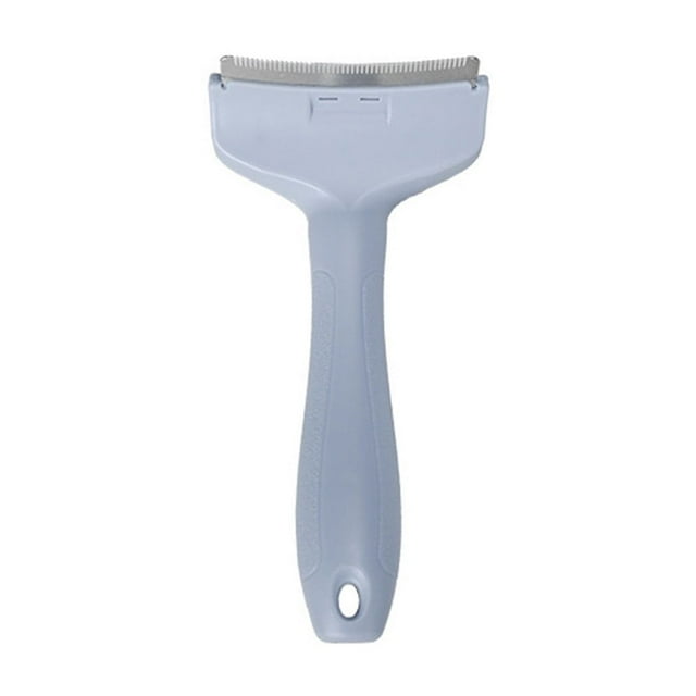 Deshedding Comb for Dogs | Pet Grooming Brush with Ergonomic Non-Slip Handle | Gentle Shedding Tool for All Coat Types | Removes Loose Hair Undercoat & Debris | Car Hair Remover