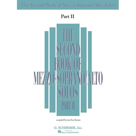 The Second Book of Mezzo-Soprano Solos, Part 2 (Paperback)