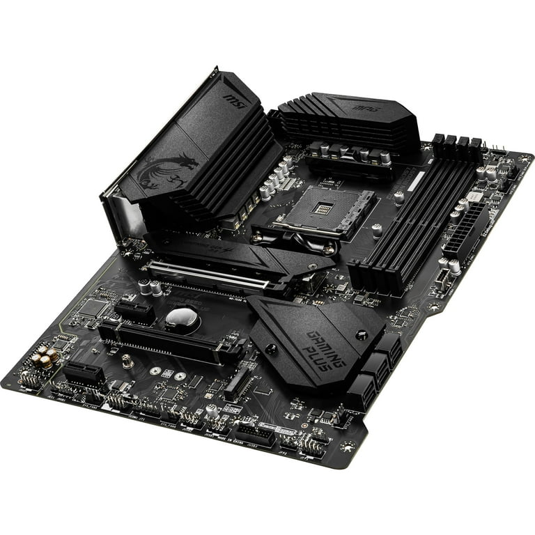 MSI MPG B550 GAMING PLUS AM4 AMD Ryzen Motherboard, SATA 6Gb