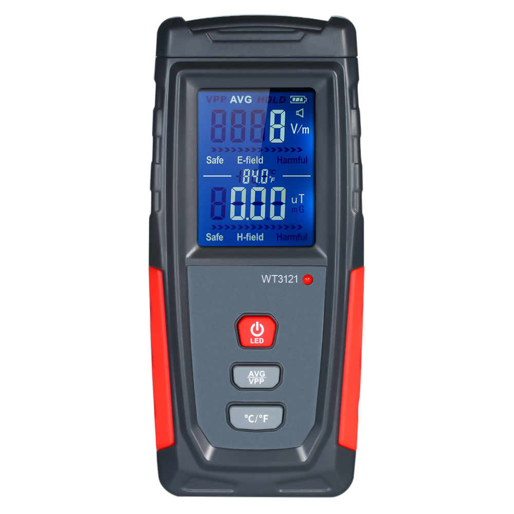 EMF Meter Handheld Mini Digital Counter Dosimeter Tester Field