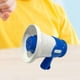 thumbnail image 2 of Altavoz de megáfono portátil mini bullhorn juguete liviano mega bullhorn amplificador portátil para entrenadores de porristas deportivos al aire libre azul, 2 of 8