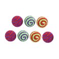 thumbnail image 4 of unbranded 10Pcs Assorted Color Cat Ball Playthings Made of Safe Durable Material for Pet Fun, 4 of 8