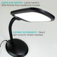thumbnail image 5 of LED Bright Reader Natural Daylight Full Spectrum Desk Lamp Black NEW SLIMMER DESIGN, 5 of 6