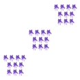 thumbnail image 2 of Guardoinrt 10 Pack Bow Pull Decor Multi-colors Festive Packing Hand-Pulled Flower Rose/Purple 3Set, 2 of 6