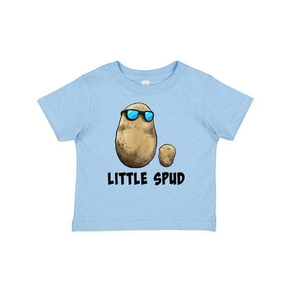 Inktastic Little Spud Potato Father and Child Boys or Girls Baby T-Shirt