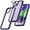 B-Purple, variant on YCRC Shockproof Slim Cell Phone Case with Screen Protector for Apple iPhone 14 Plus, Blue