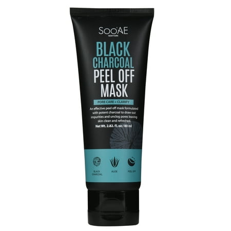 Soo ae black charcoal mask peel off