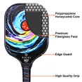 thumbnail image 3 of TICCI Pickleball Paddle USAPA Approved Set 2 Premium Graphite Craft Rackets Honeycomb Core 4 Balls Ultra Cushion Grip Portable Racquet Case Bag Gift Kit Men Women Indoor Outdoor (Gorgeous Kit), 3 of 5