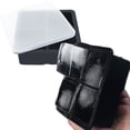 thumbnail image 2 of Mistaha 2PCS 4 Grids Ice Cube Trays Release Round & Square Shaped Ice Trays with Spill-Resistant Removable Lid Stackable Silicone Ice Cube Molds for Home DIY Chilled Drinks, 2 of 7