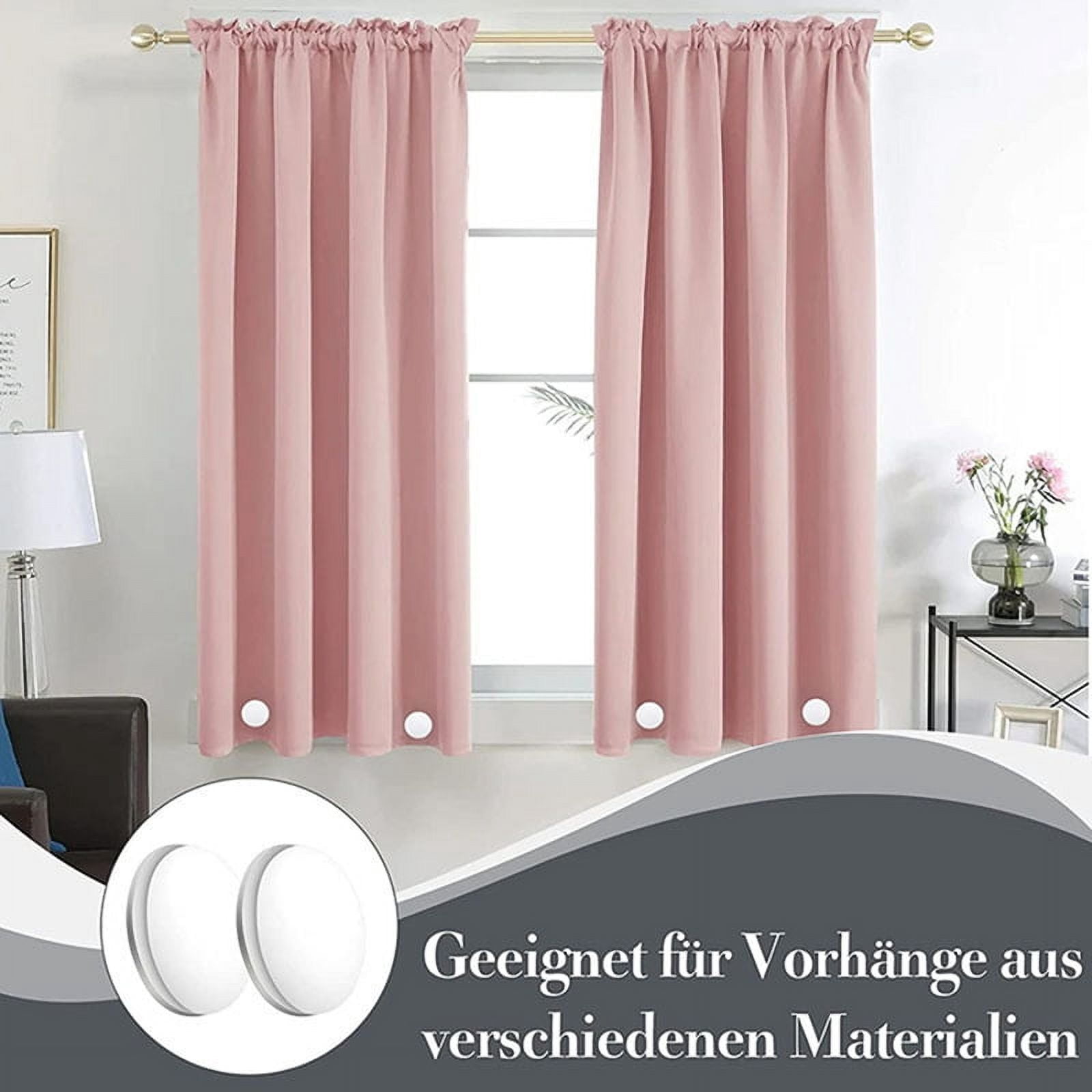 20Pcs Magnetic Curtain Weights Drapery Weights Magnet Shower Curtain Weights Bottom for Tablecloth Curtain Liner C