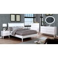 thumbnail image 3 of Furniture of America Farrah I Platform Bed, Eastern King, White, 3 of 5