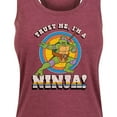 thumbnail image 3 of Teenage Mutant Ninja Turtles - Trust Me, I'm A Ninja - Women's Racerback Tank Top, 3 of 5