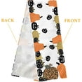 thumbnail image 3 of Halloween Table Runner Jack-O-Lantern Pumpkin Table Runners Fall Holiday Kitchen Dining Table Runner for Home Party Decoration 13x72 Inch, 3 of 6