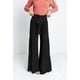 thumbnail image 4 of Pantalones Anchos De Pierna, Vendaje Transpirable Drapeado Cintura Alta Mujeres Pantalones Sueltos Para Oficina Para Vacaciones ANGGREK Otros, 4 of 8