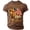 O9-Brown, variant on 250 Years Of American Independence T-Shirt for Men Short Sleeve Crewneck Shirt American Flag Design Tshirts Freedom We the People Classic Summer Tees,Camouflage Green XL