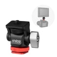 thumbnail image 1 of Shoe Mount,Inch Screw Camera 1/4 Inch Screw Led Fill Alloy 1/4 Inch Adapter Alloy 1/4 Screw Camera Head Cold Adapter Cold Adapter Alloy L-ed Fill Mount Head, 1 of 6