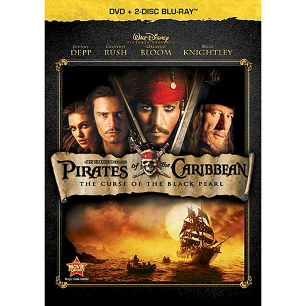 correct pad rook Pirates of the Caribbean: The Curse of the Black Pearl (DVD + 2-Disc  Blu-ray) - Walmart.com