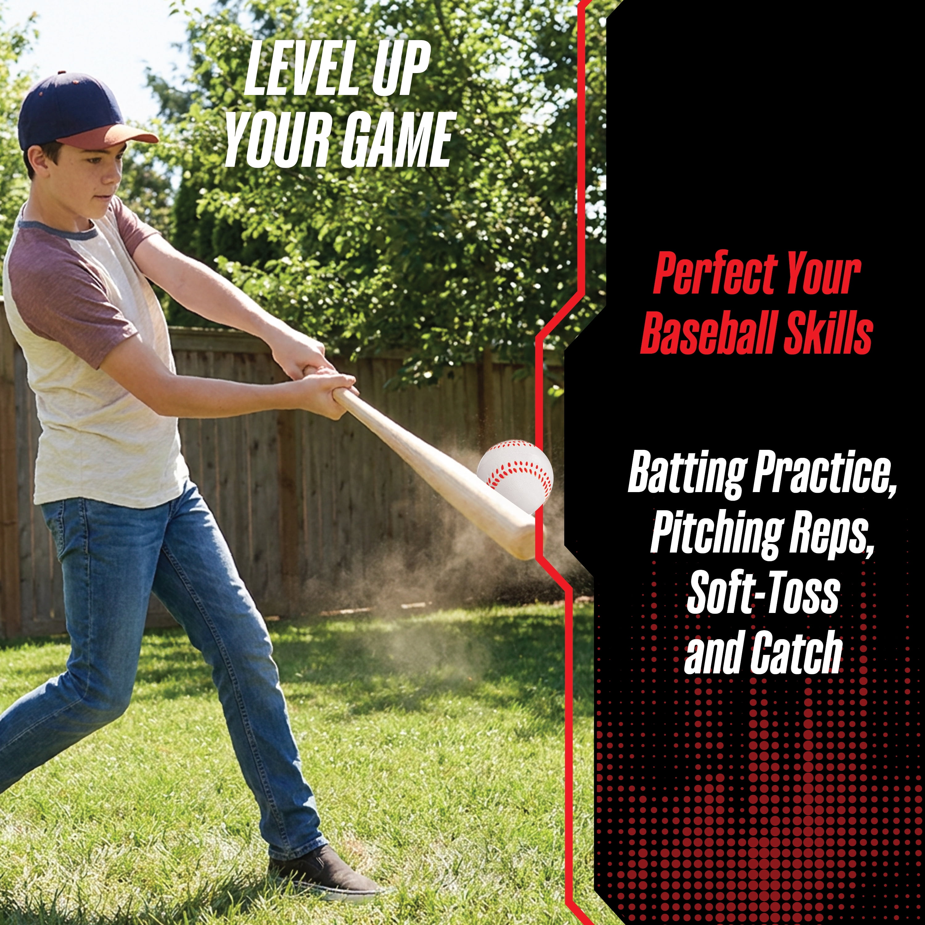 Supreme Silent Sports Indoor & Outdoor Baseball, 2 Pack