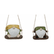 thumbnail image 1 of Maceta Oscilante Creativa Resina para Plantas Interior Y Exterior () Amarillo, 1 of 8
