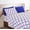Cobalt Blue, variant on Elegant Comfort 6-Piece Moroccan Trellis Print Sheet Set, Cozy, Fade Resistant, 1500 Thread Count, Deep Pocket Fitted Sheet with Smart Pockets, Moroccan Trellis Sheet Set, Queen, Black Ink