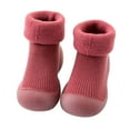 thumbnail image 2 of fvwitlyh Boys Slippers Puppy Dog Pals Slippers Kids Toddler Baby Boys Girls Solid Warm Knit Soft Sole Rubber Shoes Warm House Slippers for Boys, 2 of 5