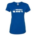 thumbnail image 2 of Mocha Joe's Coffee Stand Shop Logo | Womens Pop Culture Graphic T-Shirt, Royal, 2XL, 2 of 4