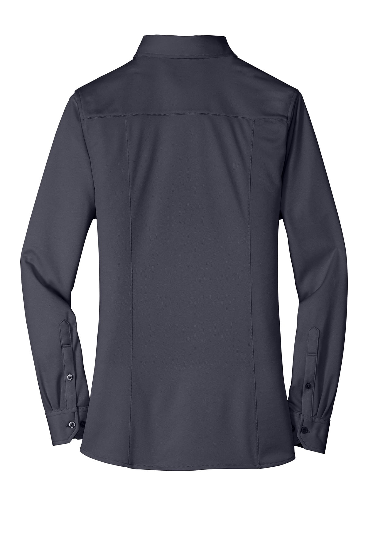 port authority ladies dimension knit dress shirt Shirt-S (Dress Blue) Long sleeve