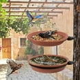 thumbnail image 2 of Outdoor Hanging Bird Bath Shower Pool Feeder For Garden 6.69 Inch Plastic, 2 of 6