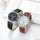 thumbnail image 2 of Reloj de pulsera impermeable para hombre - Movimiento de cuarzo negro, 2 of 3