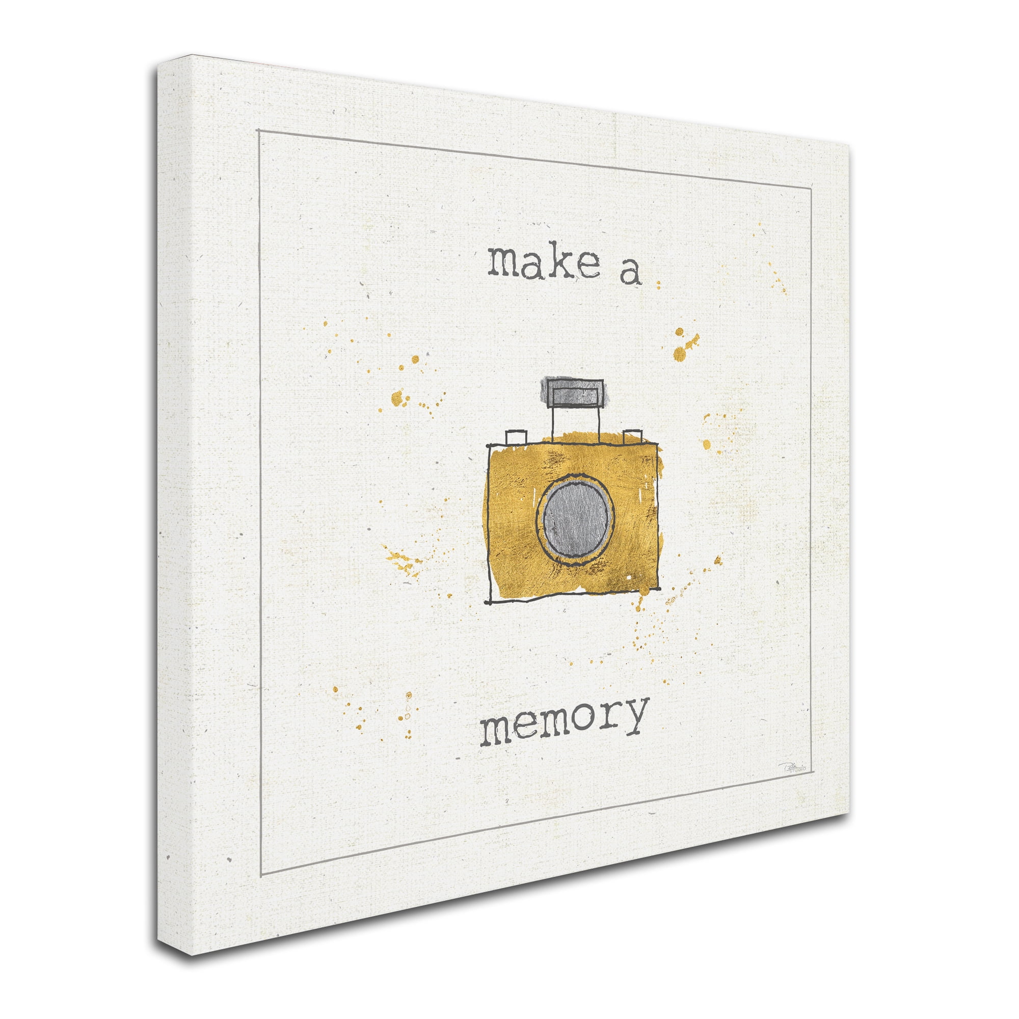 Trademark Fine Art 'Lil Memos Make a Memory' Canvas Art by Pela Studio