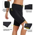 thumbnail image 4 of MISS MOLY Women Weight Loss Hot Neoprene Sauna Sweat Pants Workout Yoga Running Capris Leggings Body Shaper, 4 of 6
