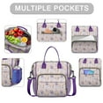 thumbnail image 2 of Fantasy Princess Castle Pattern Womens Lunch Box for Work,Insulated Large Lunch Bag for Tween and Teen,Loncheras Para Mujer,Leakproof Adult Lunch Bag for Work,Beach,Travel,Picnic,Camping, 2 of 7