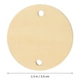 thumbnail image 3 of MasteelfCA 240pcs Mini Wood Craft Set with Holes and Ring Clips for Birthday Board Tags, 3 of 7
