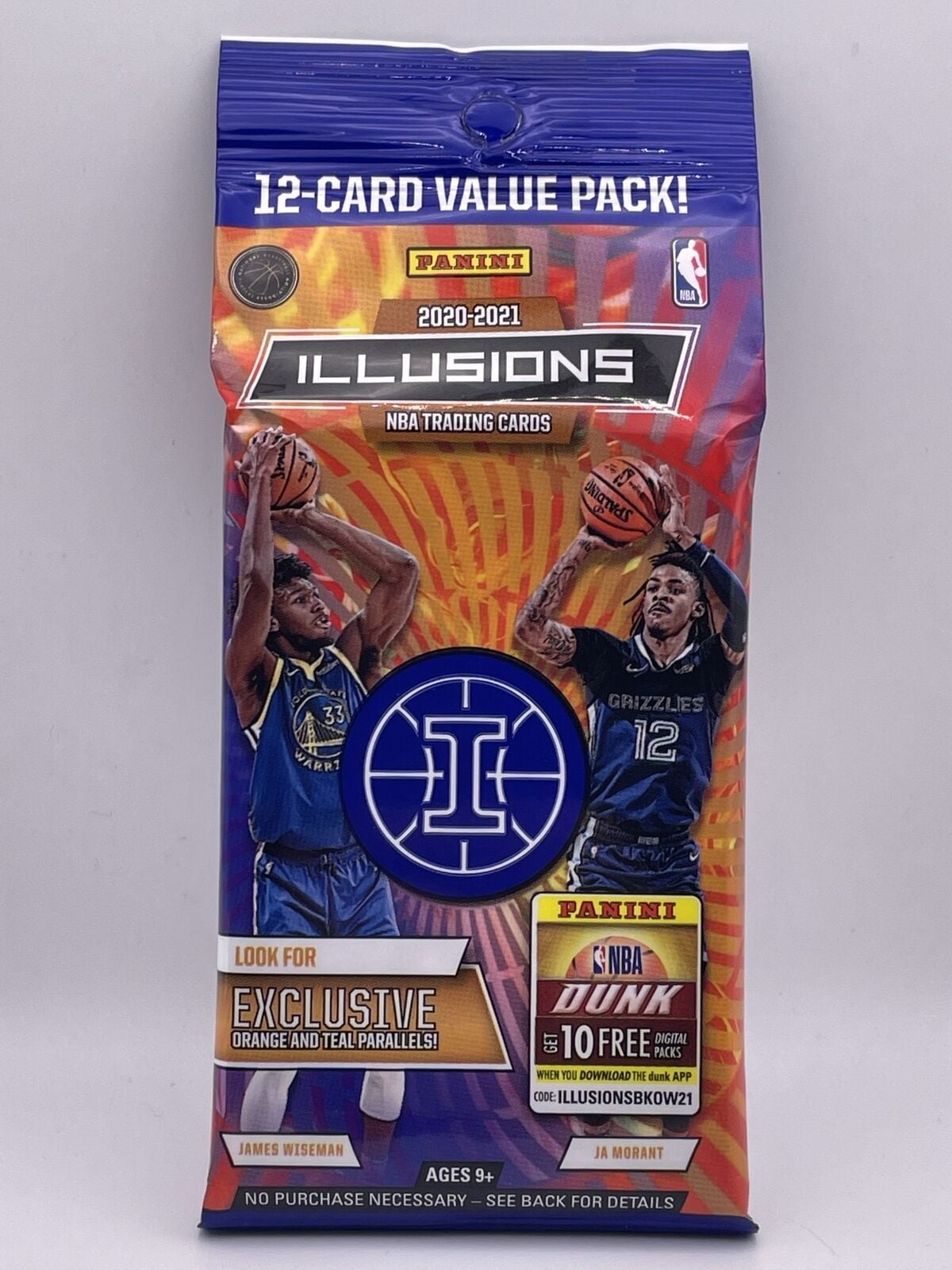 20-21 Panini Illusions Basketball Fat Pack