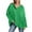 Green, variant on Tdoqot Womens Hoodies- Pullover Loose Fit Long Sleeve Crewneck Fall Pocket Solid Casual Activewear for Women Gray Size L
