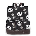 thumbnail image 1 of Goofa The Nightmare Before Christmas Pattern Leather Backpack Purse for Women Fashion Multipurpose Design Handbag Ladies Shoulder Bags Travel Backpack, 1 of 4