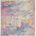 thumbnail image 2 of Nourison Passion Modern Ivory Multicolor 10' x Square Area Rug  (10 Square), 2 of 8