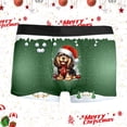 thumbnail image 5 of Festive Reindeer Snowflake Print Underwear Soft Breathable Briefs Comfortable Stretch Fit Holiday For Men Briefs Underwear 10 Brain Darling for Men Pack 34 White S, 5 of 5