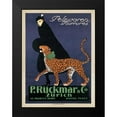 thumbnail image 2 of Montaut, Ernest 11x14 Black Modern Framed Museum Art Print Titled - P. Rckmar and C.- 1910, 2 of 5
