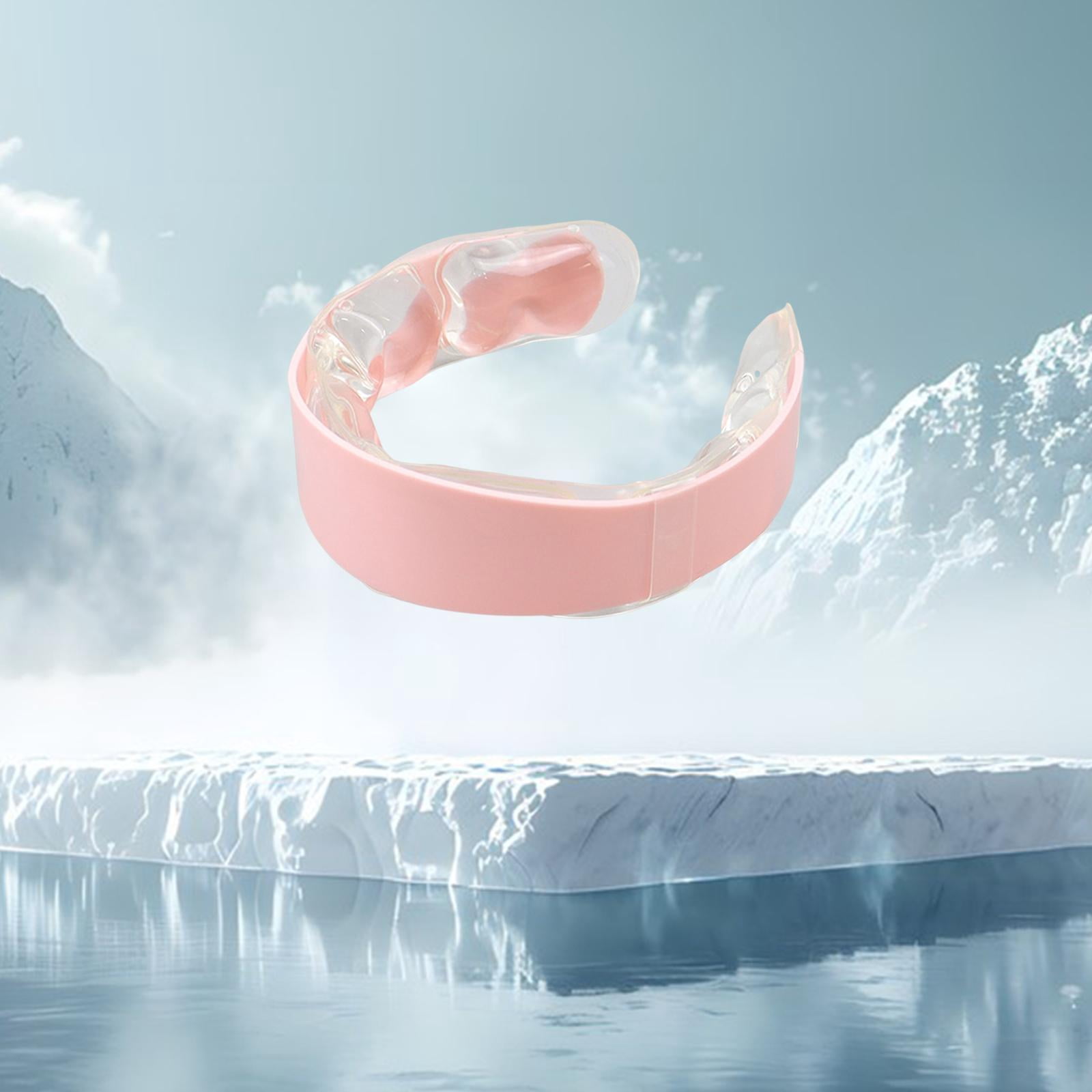Zxpjkyu Tube Neck Cooler Cool Neckband Summer Cooling Neck Rings Ice Neck Circle for Hot Pink