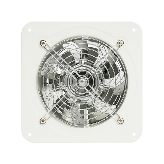 6 Inch Exhaust Fan Wall Mounted Vent Fan Blower Duct Fan For Attic Garage Kitchen 2600RPM