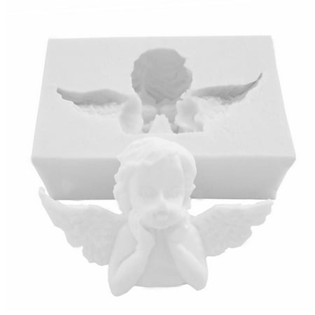 

3D Cartoon Angel Mould Fondant Silicone Decoration Mold DIY Cake Decorating Tools Baking Mould