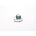 thumbnail image 3 of Heaven Crafts Genuine Amazonite Ring 925 Sterling Silver Handmade Designer Jewelry Boho Ring For Women, 3 of 5