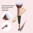 thumbnail image 2 of Foundation Brush For Liquid Makeup Double Ended Foundation Brush&Concealer Brush, 2 of 6