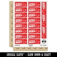 thumbnail image 2 of Totally Narly Narwhal Gnarly Good Awesome Teacher Student School Sticker Set - Red - Gloss Finish - 2.00" Large, 2 of 7