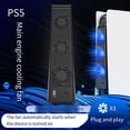 thumbnail image 3 of Methold Consola Host Ventilador de refrigeración Vertical 3 Ventilador silencioso Soporte de radiador silencioso Accesorios ligeros Disipador Videojuegos y accesorios, 3 of 6