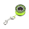 thumbnail image 4 of Colaxi Scuba Diving Reel with 30M High Visibility Line with Double Ended Bolt Clip Diving Finger Spool Reel for Underwater Equipment Grey Reel, 4 of 8